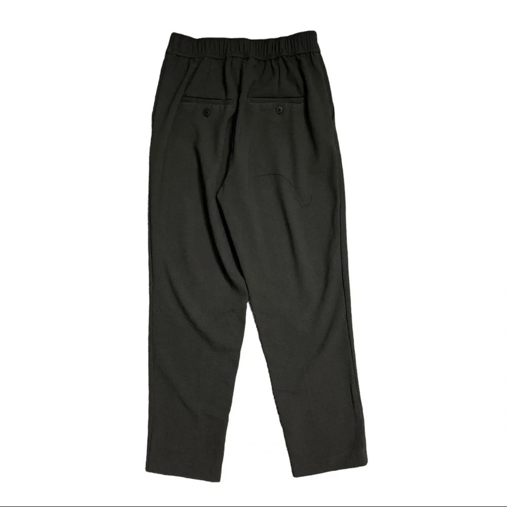 🛍️3/$40 H&M Casual Dress Pant Front & Rear Pockets Green Size 2 - Picture 4 of 6
